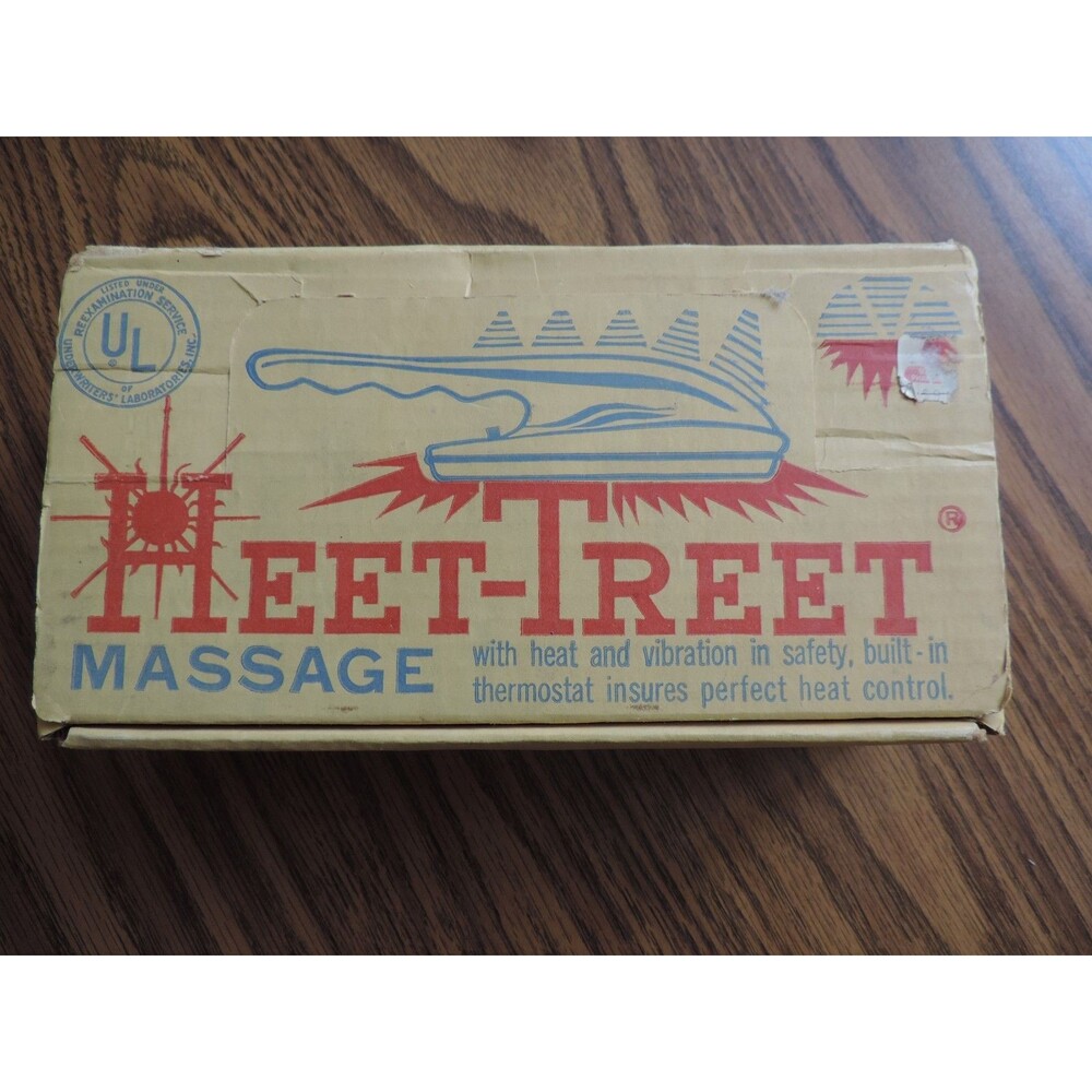 Vintage 1950s HEET TREET HEATED VIBRATING MASSAGER Massage 750-A